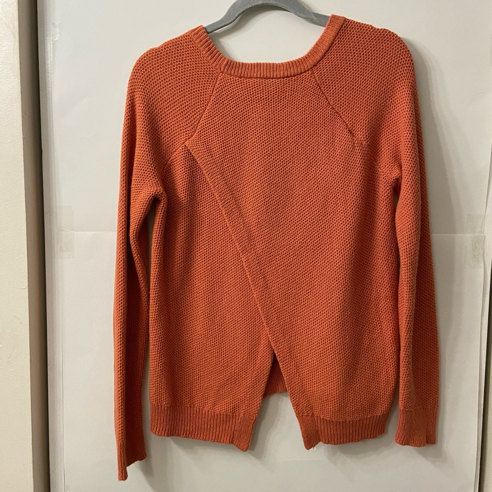 Madewell Province Cross Back Pullover Knit Sweater S